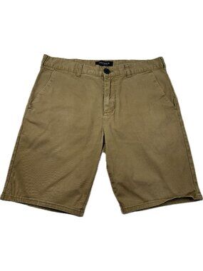 PacSun Men’s Stretch Chino Khaki Shorts 9” Size 31